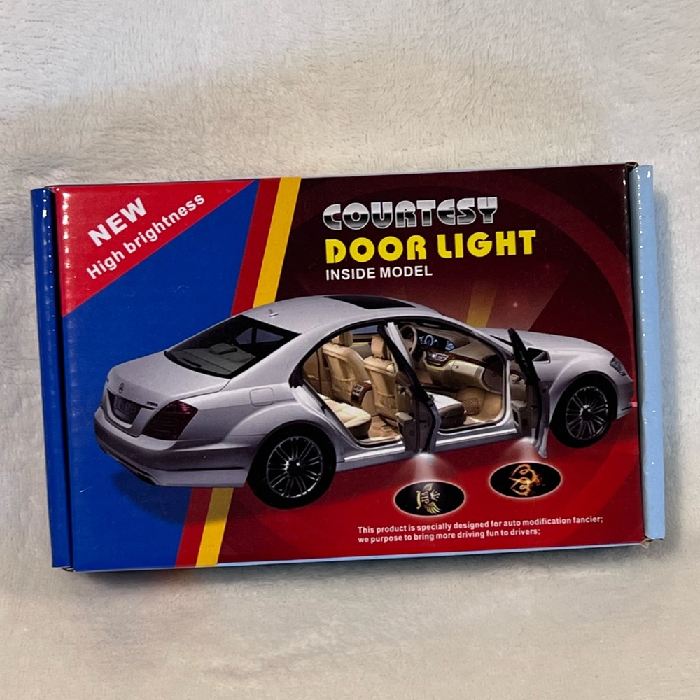 Bad Bunny Woschmann Ghost Shadow LED Projector Light for Car